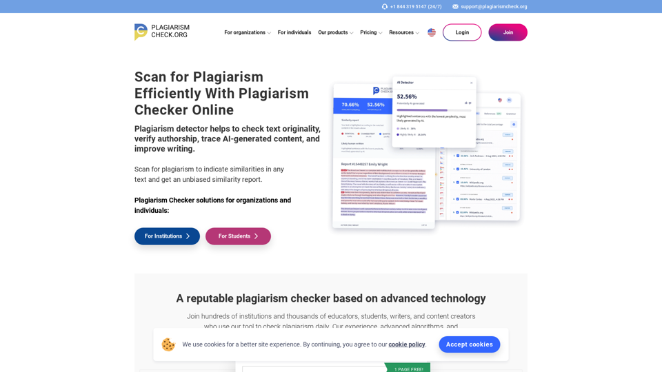 Plagiarism Checker - 100% Accurate Plagiarism Detector Online