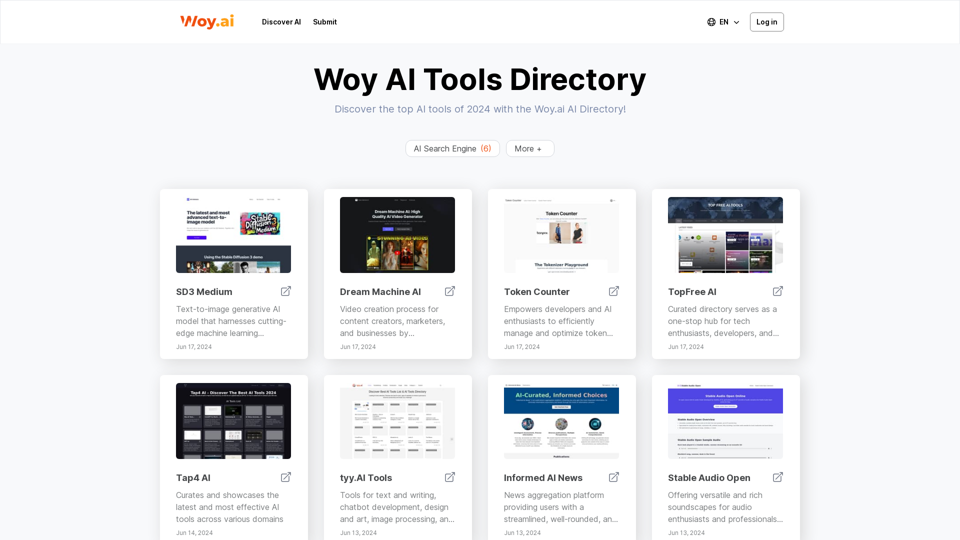 AI Directory: List of the Best & Latest AI Tools in 2024