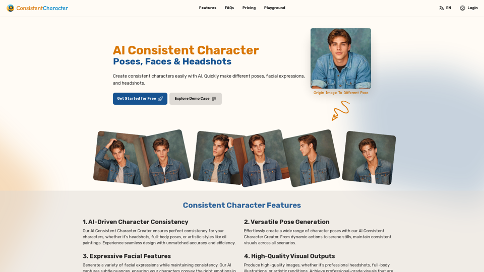 AI Consistent Character Creator - トラフィックデータ