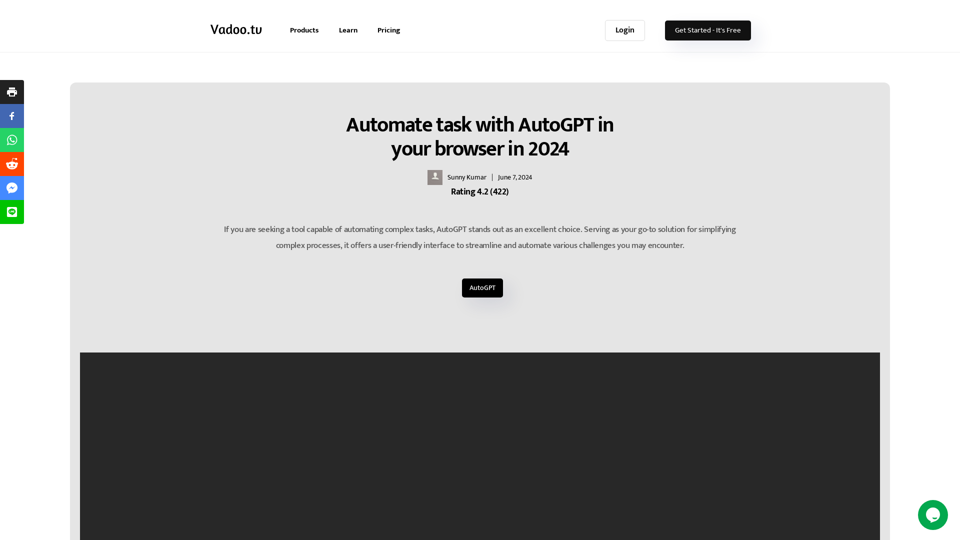 Autogpt.thesamur.ai:AutoGPT Browser 2024: AI-Powered Automation in Your Browser