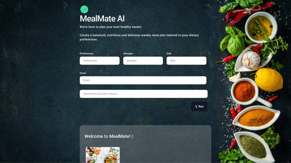 MealMate AI | BuildAI.space
