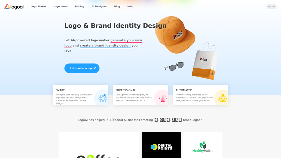 Design A New Logo & Brand Identity You Love! - LogoAI.com