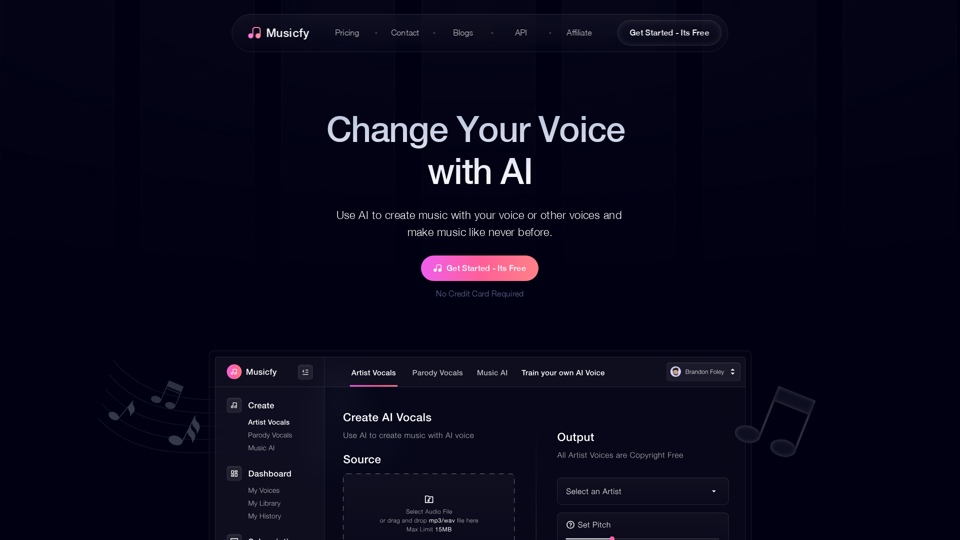 Musicfy - AI Music Streaming Platform