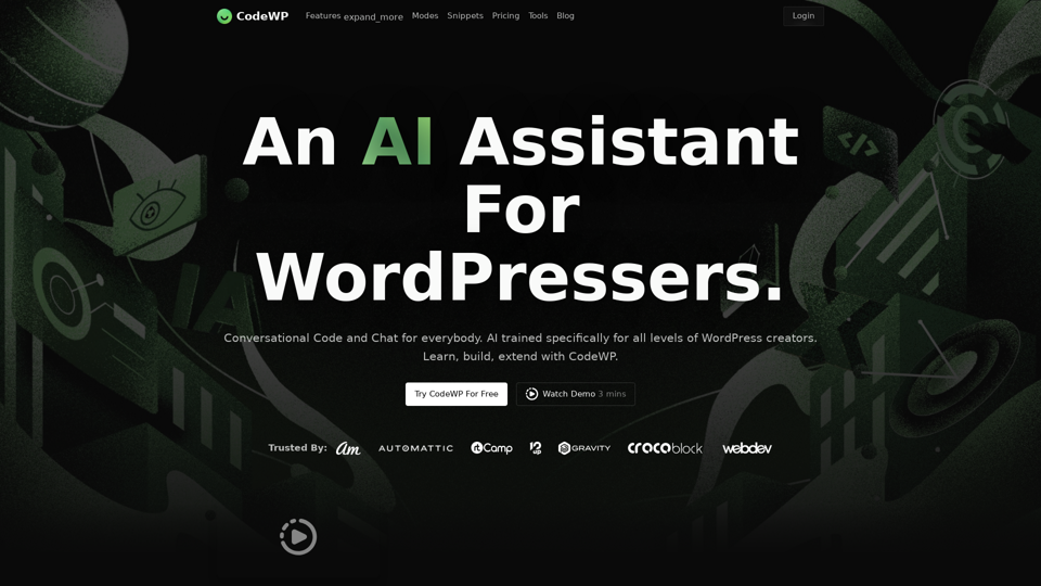 CodeWP - AI WordPress Creators