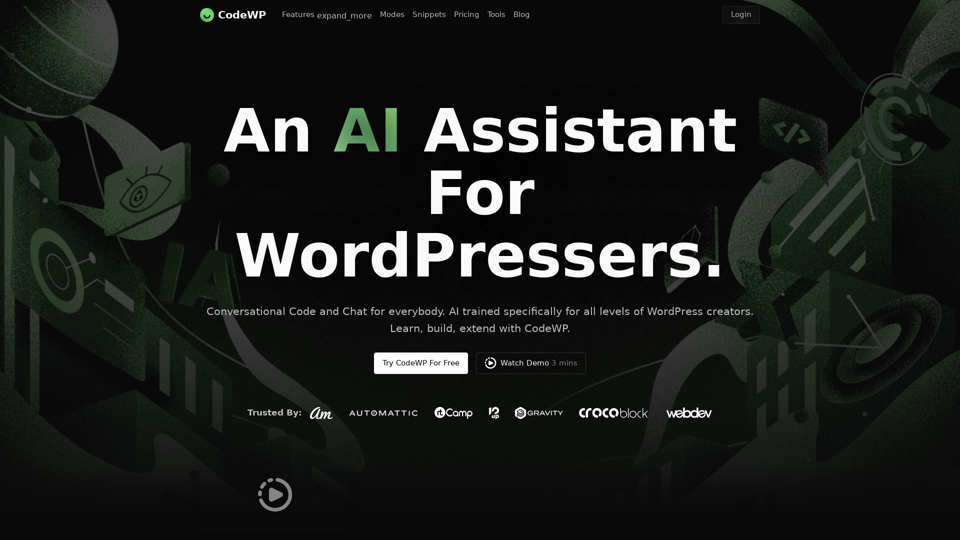 CodeWP - Creadores de WordPress de IA