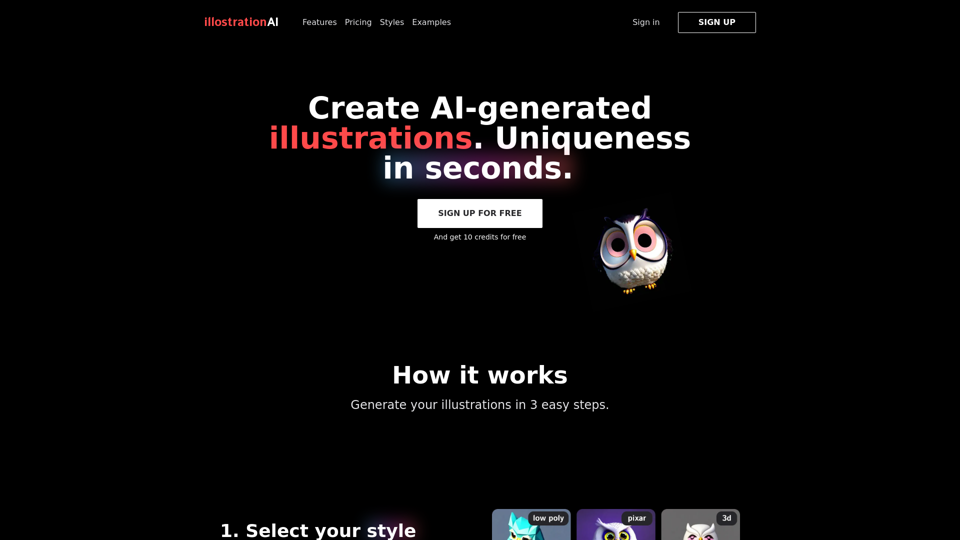 AI-Powered Illustration Platform - illostration