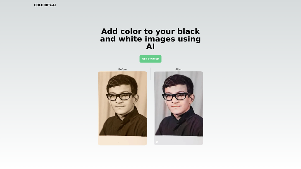 Colorify AI: Transforming Your Photos with AI-Powered Colorization