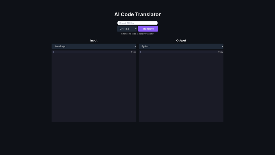 AI Code Translator - Translate Code with AI Technology