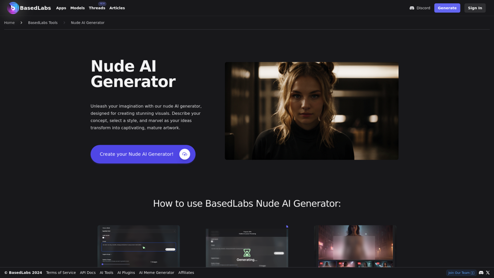 AI Nude Generator - Based Labs