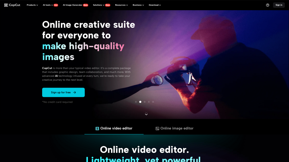 CapCut Creative Suite: Video Editing, Graphic Design, and More