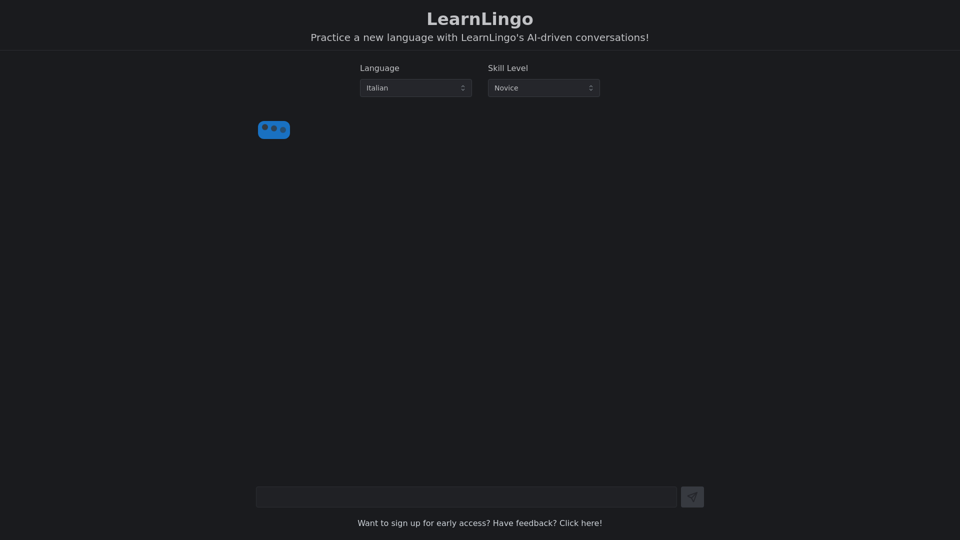 Demo LearnLingo - Language Learning Platform Demo