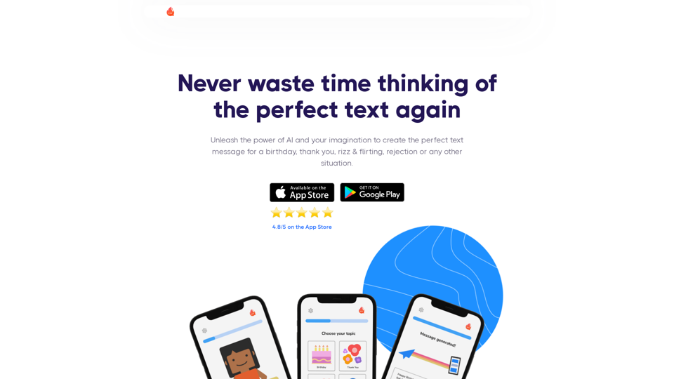 Generate Perfect Text Messages with FireTexts - AI-Powered Text Generator