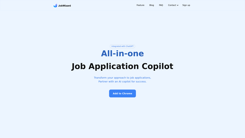 JobWizard: Job Application Copilot and Autofill