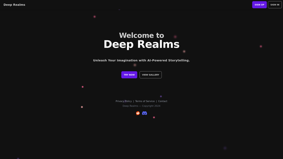 Explore the Deep Realms - Welcome to a World of Adventure