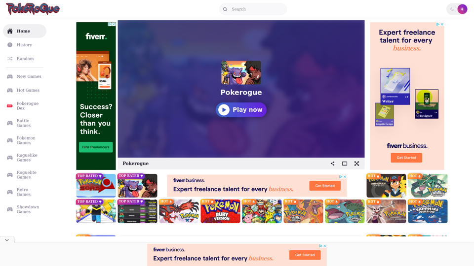 Pokeroguegame io PokeRogue Fan Made Game Blending Pokemon 