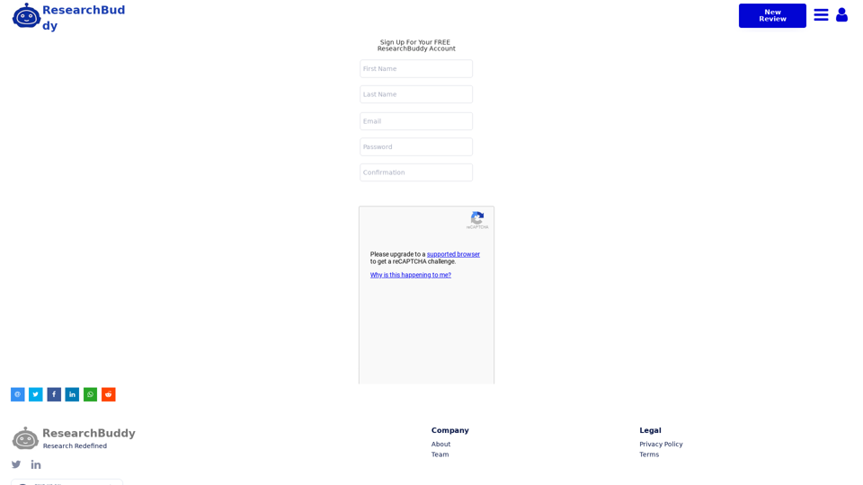 ResearchBuddy: AI-Powered Literature Reviews and Research Tool ResearchBuddy: AI-Powered Literature Reviews and Research Tool