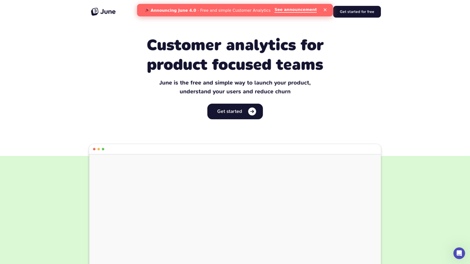 June - Customer Analytics and B2B SaaS Solutions