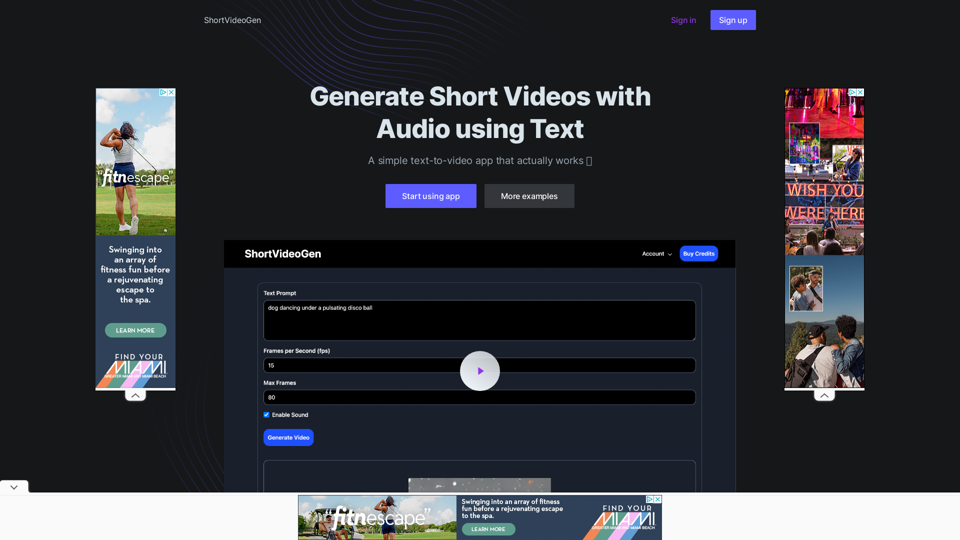 Create Short Videos Easily with Shortgen.video - AI Video Generation