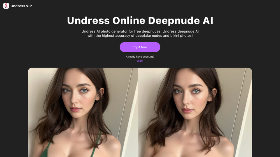Undress.VIP - Free Online Undress AI Tool