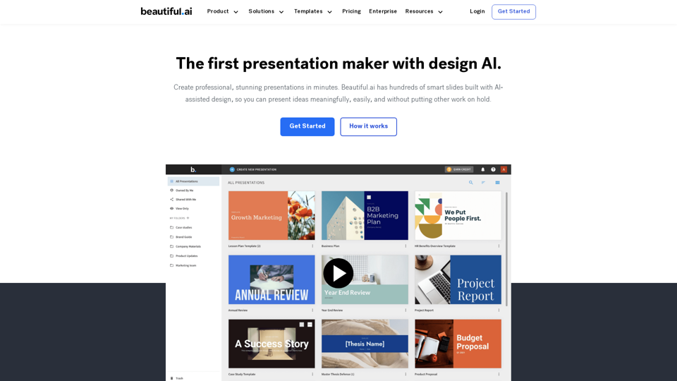 Revolutionize Your Presentations with AI-Powered Software | Beautiful.ai