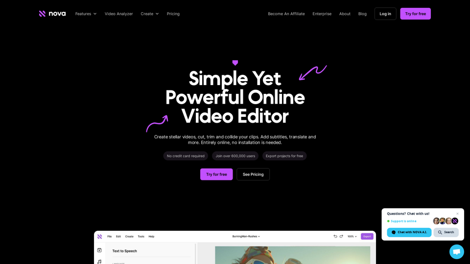 AI Video Editing Software | Easy Online Video Editing Tools