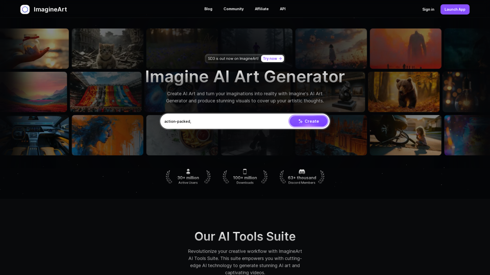 ImagineArt AI Art Generator | Free AI Image Generator
