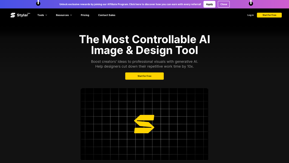 Stylar - The Most Controllable AI Image & Design Tool