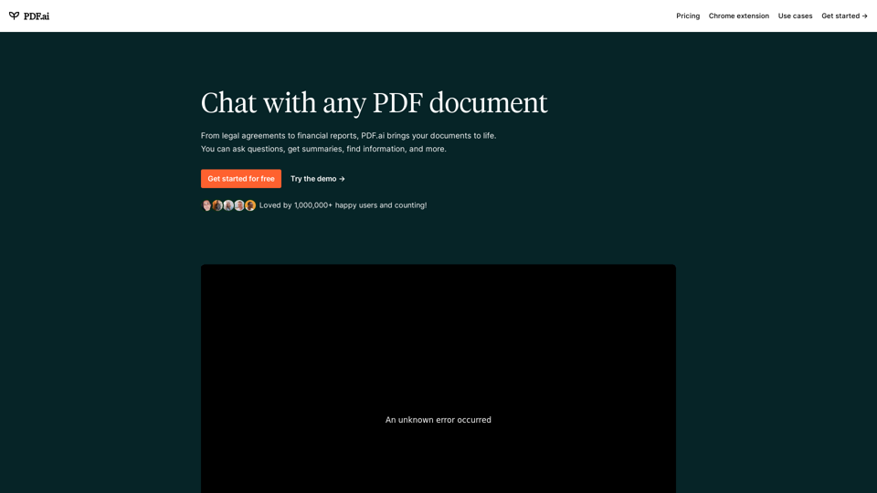 PDF.ai | Discutez avec vos documents PDF