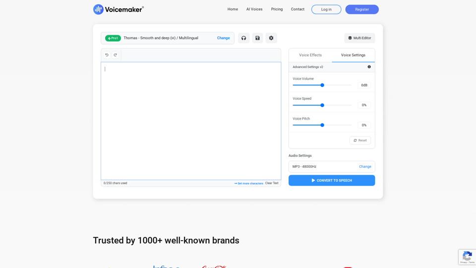 Voicemaker® - Text to Speech Converter