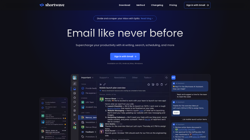 Shortwave — Email like never before