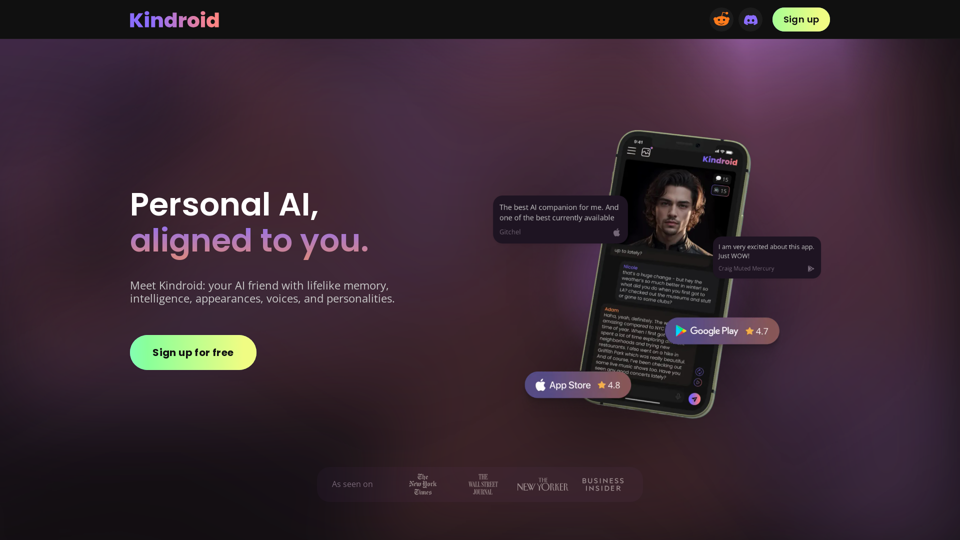 Kindroid: Your Personal AI