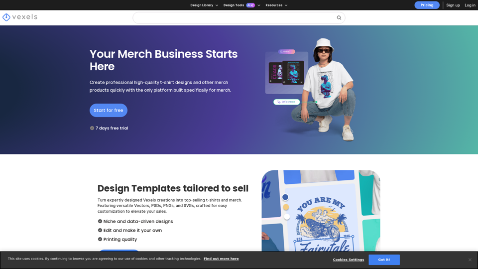 Make Merch Now: Pro Designs Made Easy | Vexels