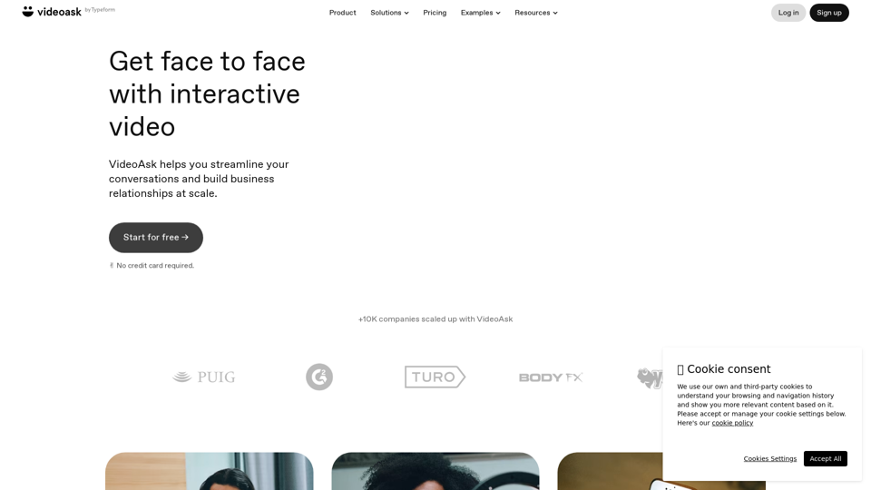 VideoAsk by Typeform Official | Interactive Video Platform
