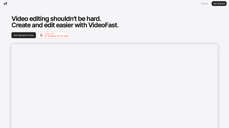 Videofast - Simple Online Video Editing