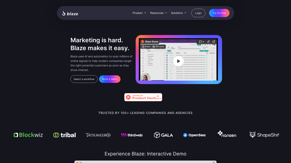 Blaze AI - Scale Your Marketing with Blaze AI