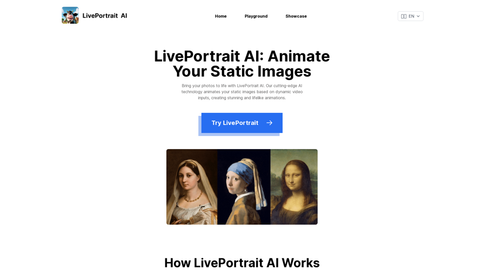 LivePortrait AI - Fonctionnalités