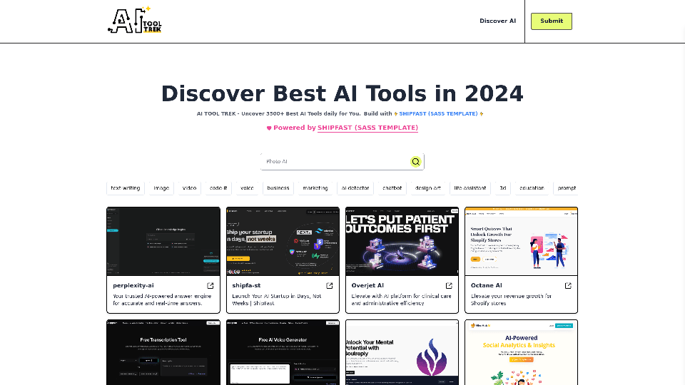 AI TOOL TREK - Features