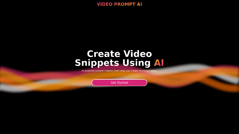 Video Prompt AI - Introduction