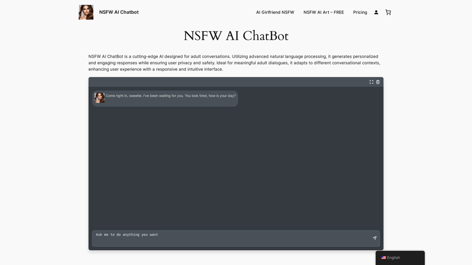 NSFW AI Chatbot - Free, Best, Unfiltered, Unlimited