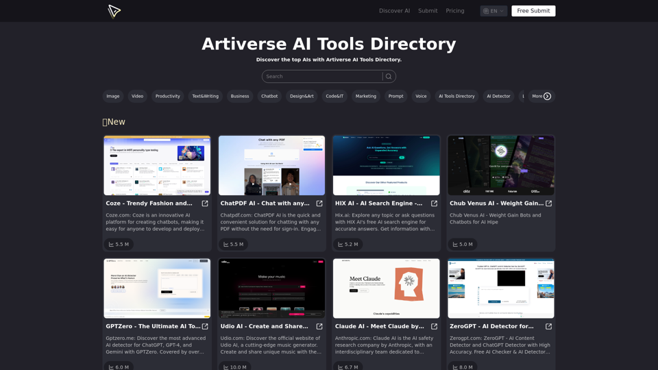 Artiverse AI - Explore the Best AI Art Generation and Digital Art Tools