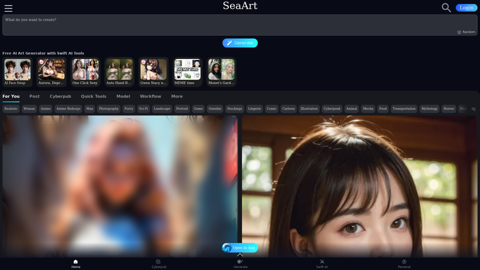 Seaart ai Create Stunning AI Art For Free With Seaart AI T 