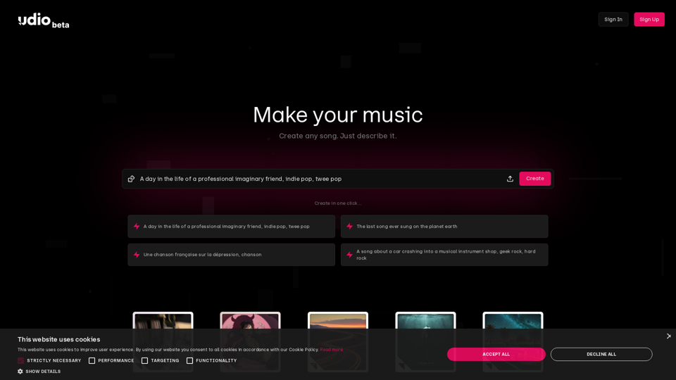 Udio AI - Create and Share Music with AI Music Generator