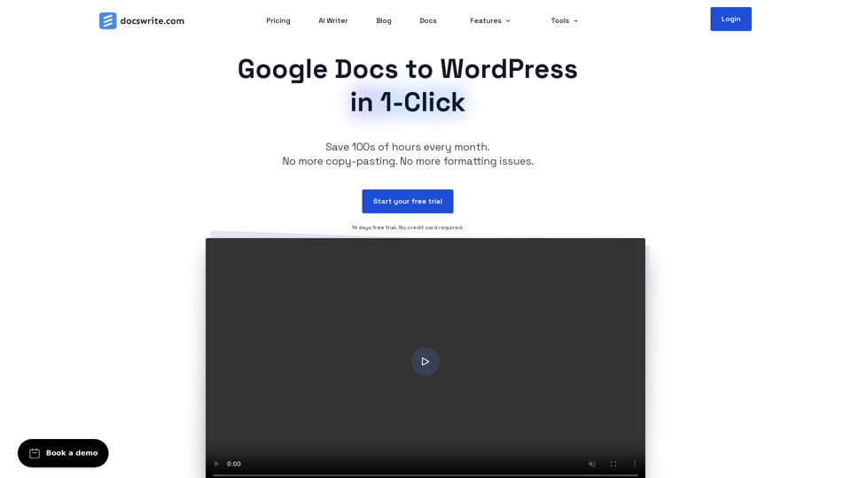 Export Google Docs to WordPress with Ease