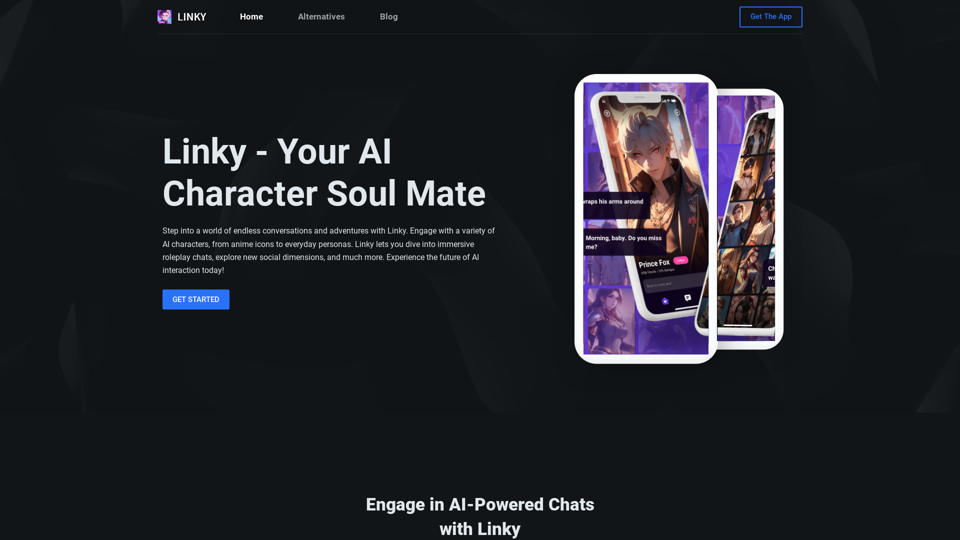 Interact with Distinct AI Personalities and Sidekicks - Linky AI Platform