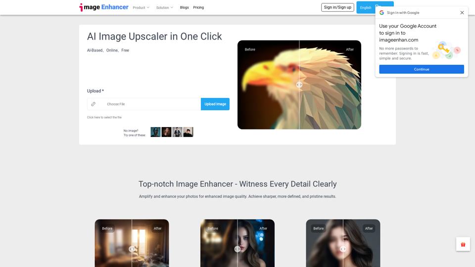 AI Image Enhancer - Introduction