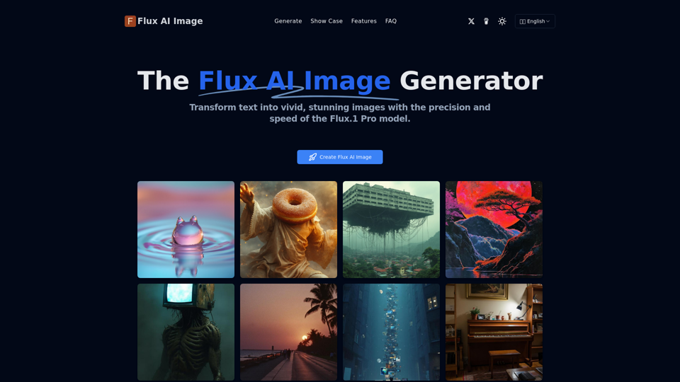 Flux AI Image - トラフィックデータ