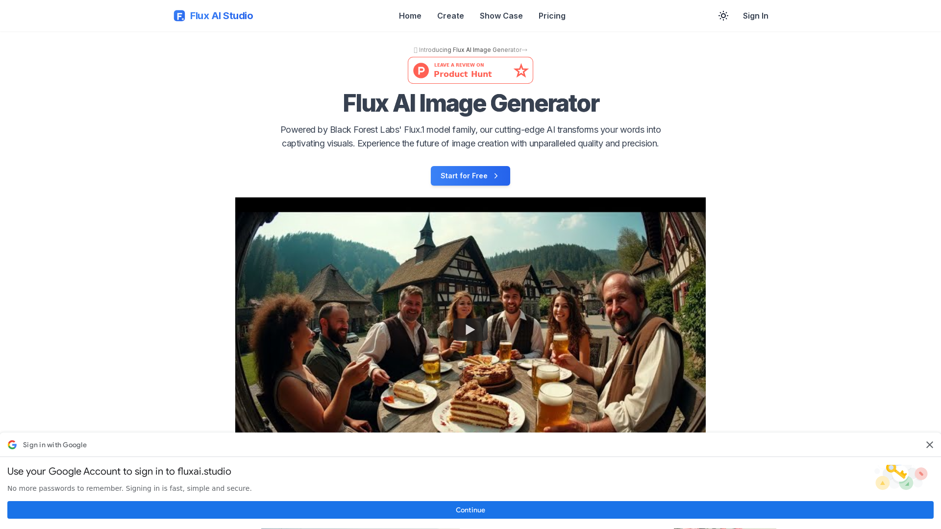 Flux AI Studio