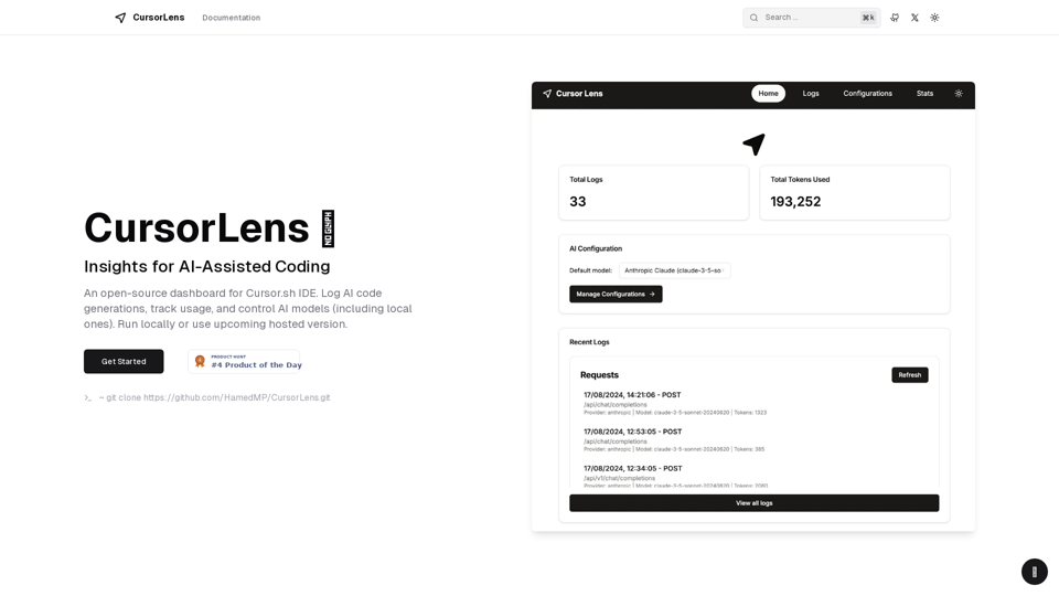 CursorLens - Funcionalidades