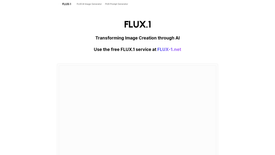 FLUX.1 Pro - Features