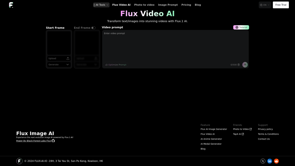 Flux Video AI - Features